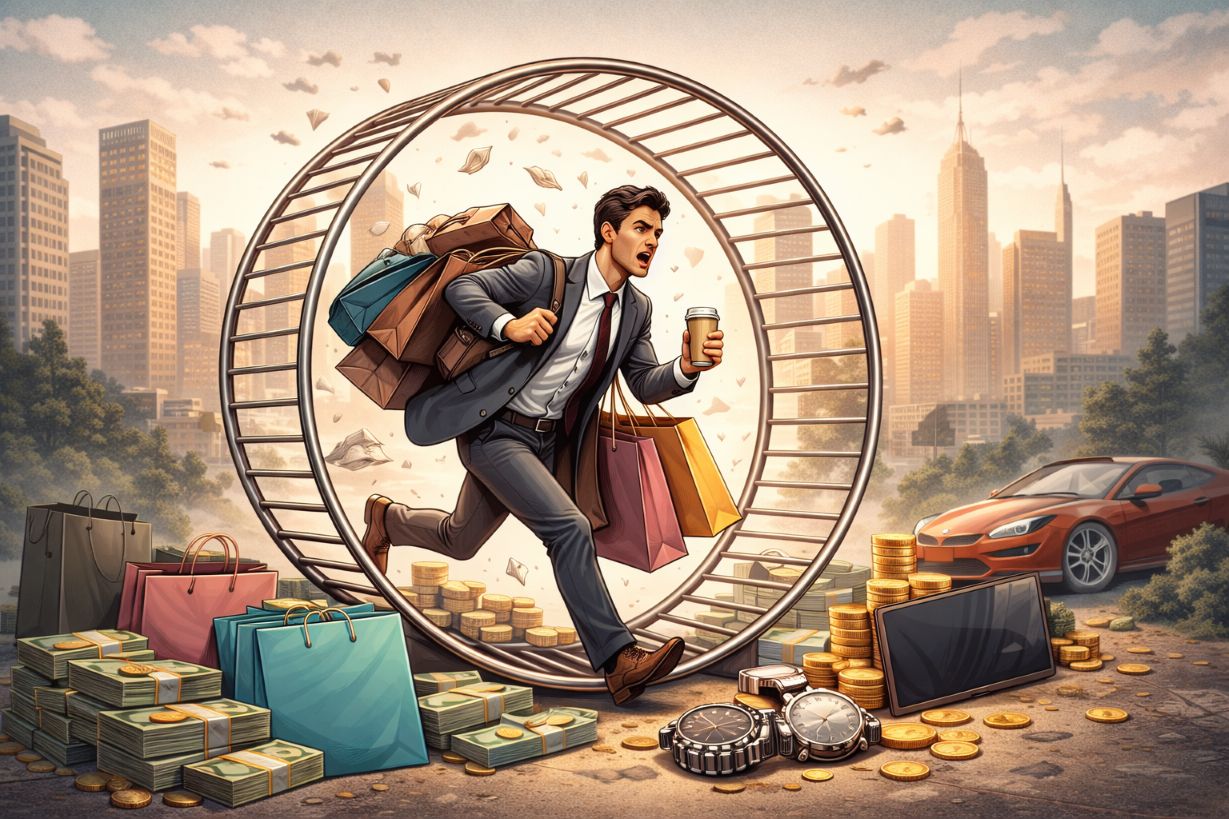 Mehr Geld, mehr Konsum, weniger Freiheit (1/2): Lifestyle-Inflation